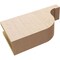 Ekena Millwork 4in. W x 8in. H x 16in. L Del Monte Woodgrain TimberThane Rafter Tail, Primed Tan RFTUR04X08X16DELRCPR - alternate 2